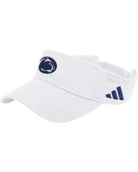adidas - And Penn State Nittany Lions 2026 Sideline Adjustable Visor Hat - Lyst