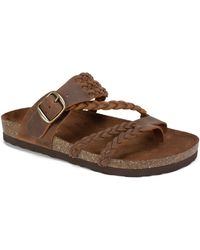 White Mountain - Hayleigh Footbed Sandals - Lyst