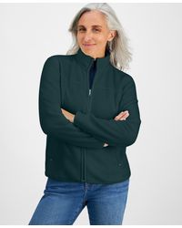 Style & Co. - Petite Polar Fleece Zip-front Jacket - Lyst
