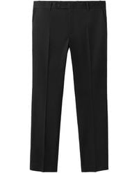 Mango - Dublino Slim-fit Flat-front Dress Pants - Lyst