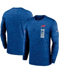 Nike - Royal Indianapolis Colts 2024 Sideline Velocity Performance Long Sleeve T-shirt - Lyst
