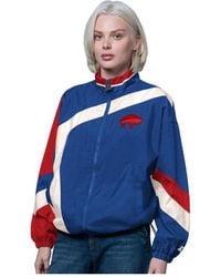 Starter - Royal/red Buffalo Bills Vintage 1st Quarter Full-zip Windbreaker - Lyst
