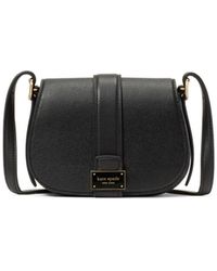 Kate Spade - Nouveau Textured Mini Saddle Bag - Lyst