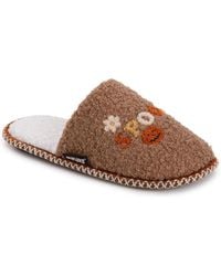 Muk Luks - Novelty Punch Needle Scuff Slipper - Lyst