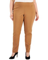 INC International Concepts - Plus Size Bengaline Skinny Pants - Lyst