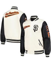 Pro Standard - San Francisco Giants Script Tail Wool Full-zip Varity Jacket - Lyst