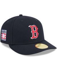 KTZ - Boston Red Sox Baseball Hall Of Fame 59fifty Low Profile Fitted Hat - Lyst