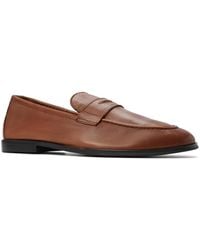 ALDO - Journey Leather Dress Loafer - Lyst