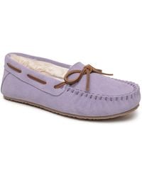 Minnetonka - Comfy Moc Slipper - Lyst