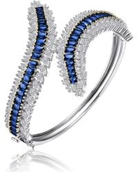 Genevive Jewelry - Sterling Silver Rhodium Plated - Lyst