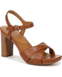 Naturalizer - Morgan Open Square Toe Platform Dress Sandals - Lyst