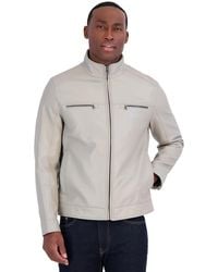 Michael Kors - Front-zip Faux Leather Jacket - Lyst