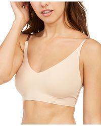 Calvin Klein - Invisibles Comfort Lightly Lined Triangle Bralette Qf5753 - Lyst