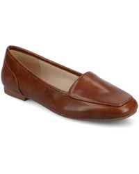 Journee Collection - Noelia Square Toe Ballet Flats - Lyst