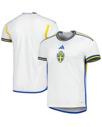 adidas - Sweden National Team 2022/23 Away Replica Jersey - Lyst