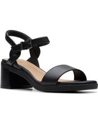 Clarks - Collection Jaylan Ray Square Toe Sandals - Lyst
