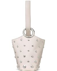 Kate Spade - Halo Studded Mini Bucket Bag - Lyst