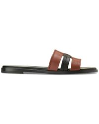 【限定セール】Cole Haan Bria Cutout Flat サンダル Cole Haan Bria Cutout Flat in Red | Lyst