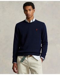 Polo Ralph Lauren - Cotton Crewneck Sweater - Lyst