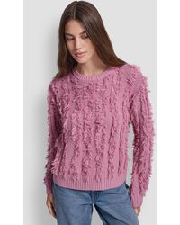 DKNY - Long Sleeves Sweater - Lyst