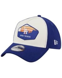 KTZ - Stone Los Angeles Dodgers 2026 Spring Training Fan Pack Gradient 39thirty Flex Hat - Lyst