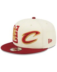 KTZ Cleveland Indians C-dub 9fifty Snapback Cap in Blue for Men | Lyst