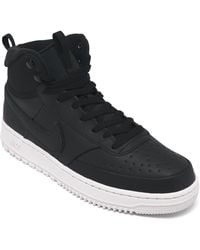 Nike - Court Vision Mid Winter Sneakers From Finish Line - Lyst
