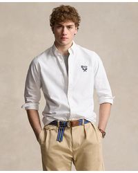 Polo Ralph Lauren - Classic-fit Embroidered Oxford Shirt - Lyst