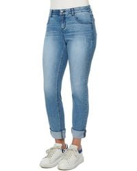 Democracy - Mid-rise Ab Solution Girlfriend Jeans - Lyst