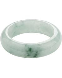seree - Koi — Mottled Jade Ring - Lyst