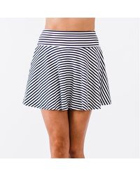 Calypsa - Flowy Swim Skirt With Attached Shorts - Lyst