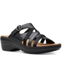 Clarks - Merliah Holly Strappy Wedge Heel Platform Sandals - Lyst