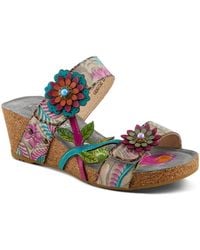 L'ARTISTE - Spring Step Moai Slide - Lyst