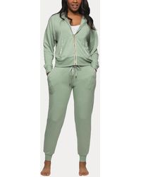 Felina - Aria Zip Up Hoodie And jogger Lounge Set - Lyst
