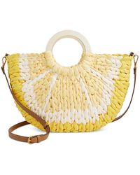 Style & Co. - Straw Tote Crossbody - Lyst