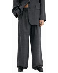 Mango - Wool Suit Pants - Lyst