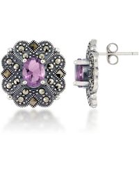 Macy's - Marcasite And Amethyst (2-3/4 Ct. T.w. - Lyst