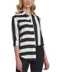 dkny women's blouses