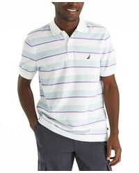 Nautica - Striped Classic-fit Deck Polo Shirt - Lyst