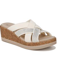Bzees - Reign Washable Strappy Wedge Sandals - Lyst
