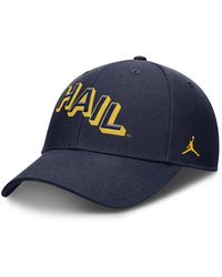 Nike - West Virginia Mountaineers Slanted Primetime Rise Performance Adjustable Hat - Lyst