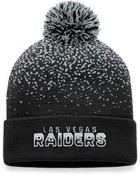 Fanatics Branded Men's Las Vegas Raiders Heritage Cuffed Knit