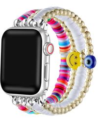 The Posh Tech - Bestie Beaded Band For Apple Watch 40 - Lyst