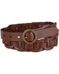 Tommy Hilfiger - Woven Leather Linked Casual Belt - Lyst