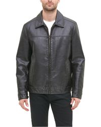 leather jacket mens tommy hilfiger