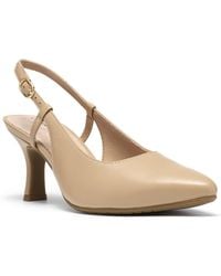 Clarks - Kacelyn Slingback Pointed-toe Pumps - Lyst