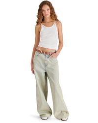 Steve Madden - The Mega High-rise baggy Cotton Jeans - Lyst