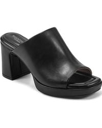 Rockport - Aurielia Slide Block Heel Dress Sandals - Lyst