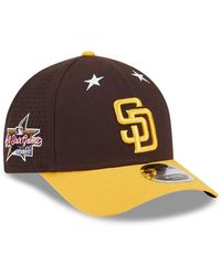 KTZ - Brown/gold San Diego Padres 2025 Mlb All-star Game 9forty M-crown Adjustable Hat - Lyst