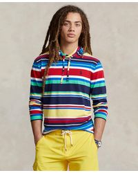 Polo Ralph Lauren - Striped Jersey Hooded T-shirt - Lyst